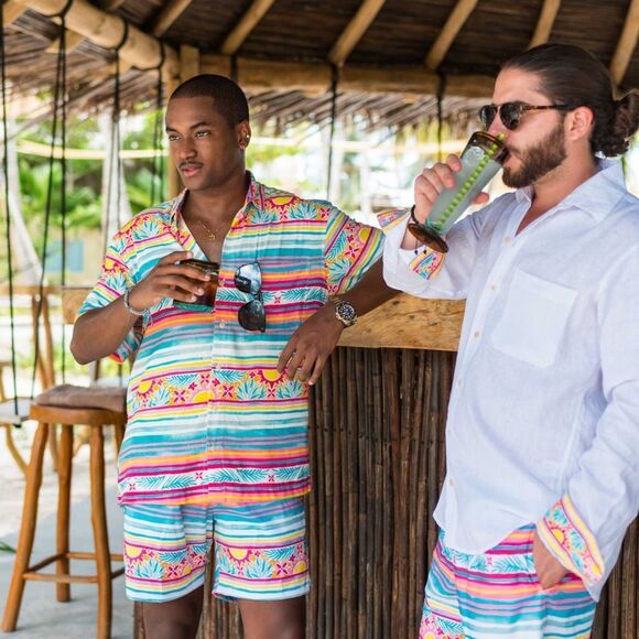 Kenny flowers The Mayakoba - Short Sleeve Shirt size‎ XL NWT in packaging - Picture 2 of 5